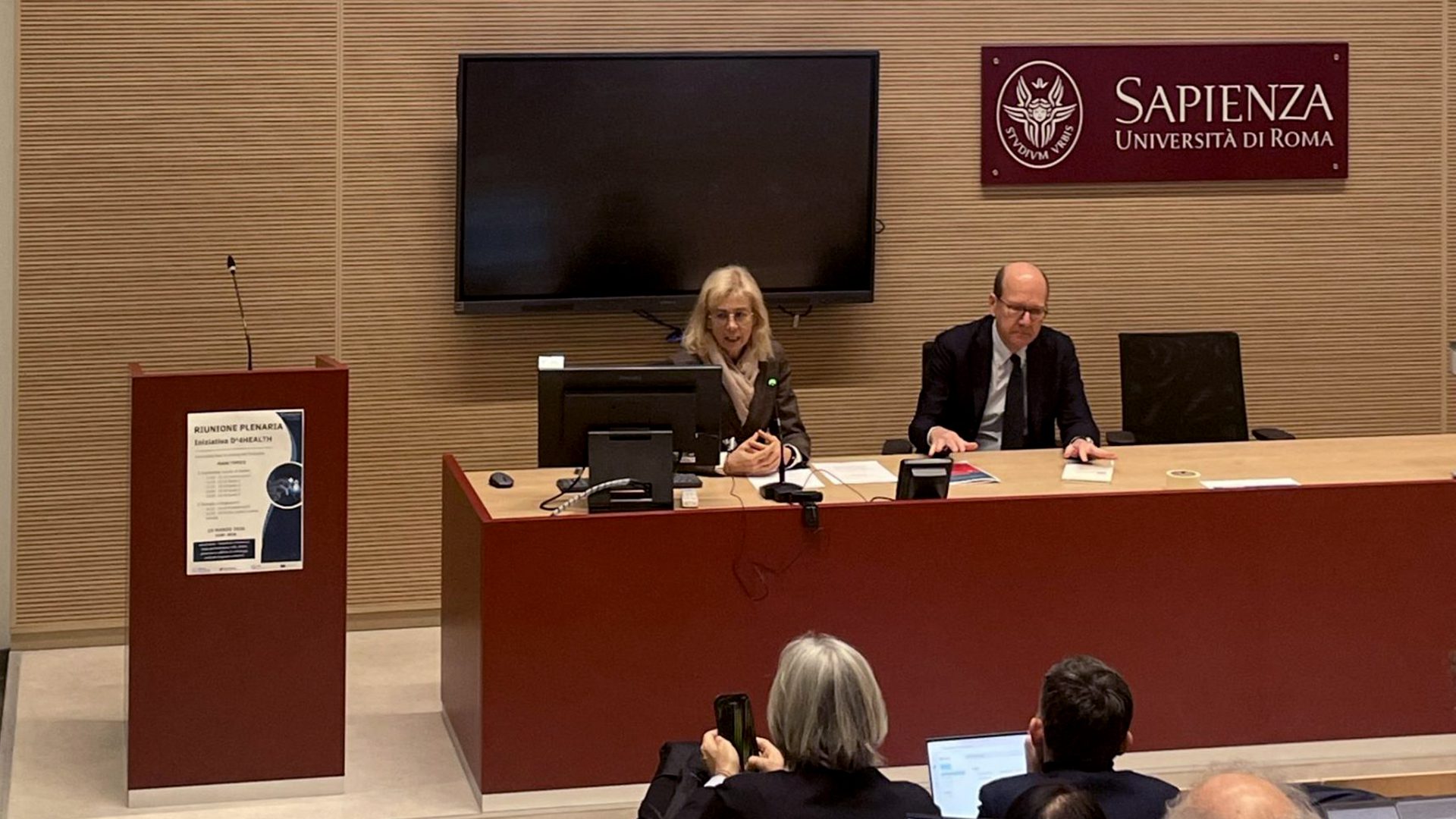 19 marzo – Plenaria D³4Health